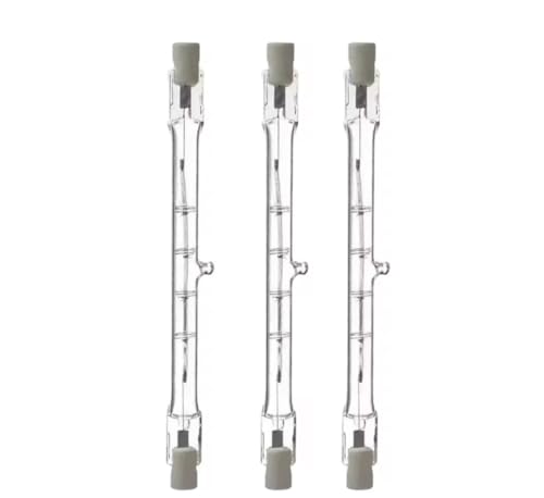 2 Pack R7s Halogen Bulb 118mm 230W Dimmable, J118 Security Light Bulb, 230V 4560LM 2700K Warm White, Linear Halogen Floodlight Bulbs for Work, Spotlights, Landscape Lights, Floor Lam