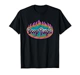 Deep Purple Flames Logo Camiseta