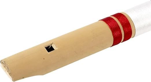 Image of GIRLYZ ATTIRE Wooden Bamboo Flute - Professional Musical Instrument for Beginners and Kids (STRAIGHT BASURI) (Pack Of (1)