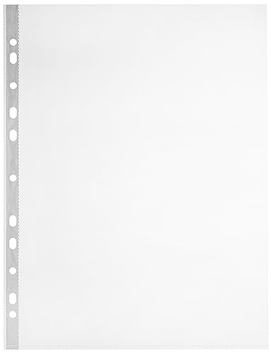 Amazon Brand - Solimo Sheet Protectors, Top-Load, 11 Holes (A4, 200 Micron, Set of 50) - Image 6
