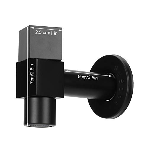 Torneira de água para pia, torneira de varanda de artesanato requintado, torneira única fria anti-co