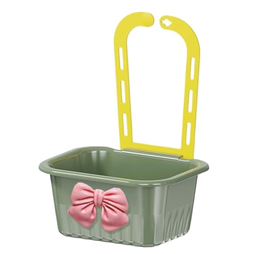 Fregadero de alimentos | Contenedor colgante para residuos de cocina en la esquina del fregadero, recipiente versátil para almacenar arroz, jabón y carne para cocinar en la cocina y el baño