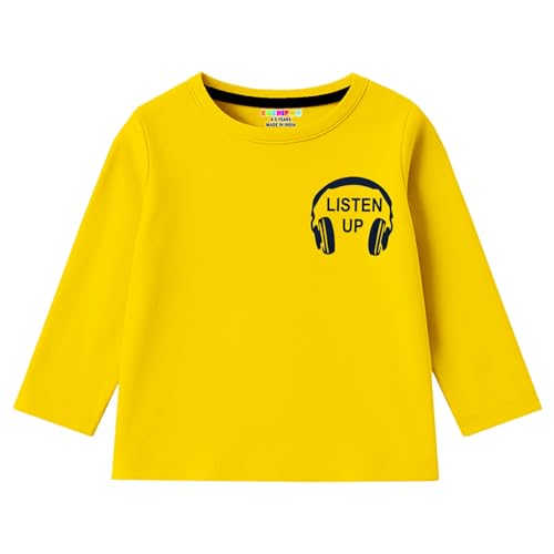 Image of Kuchipoo Boys Full Sleeves Cotton T-Shirt