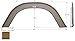 ICON Fender Skirt, Single, R-Vision, FS2546, Taupe