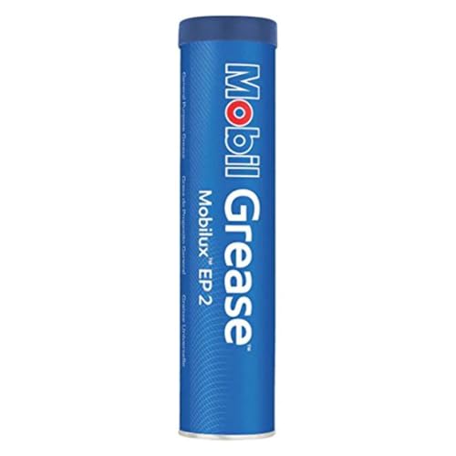 Grease,Premium,Mobilux EP 2,Electric Motor,Grease,Heavy-Duty,Red,390g,