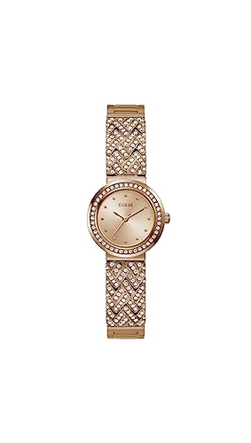 GUESS Treasure Collection Analog Rose Gold Dial Women’s Watch-GW0476L3