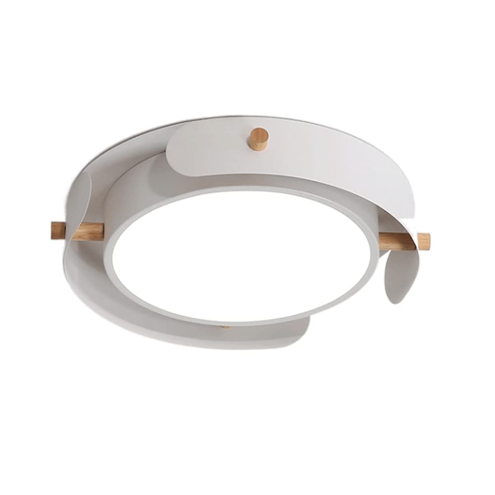 Lustre industriel en fer forgé plafonnier LED rond de haute manufacture