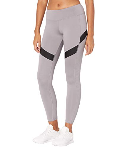 Collant Reebok en maille grise évite la transpiration M