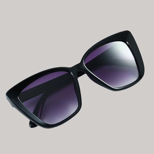 Trendy Cat Eye Round Polarized Sunglasses for Women Fashion UV Protection Sun Glasses2