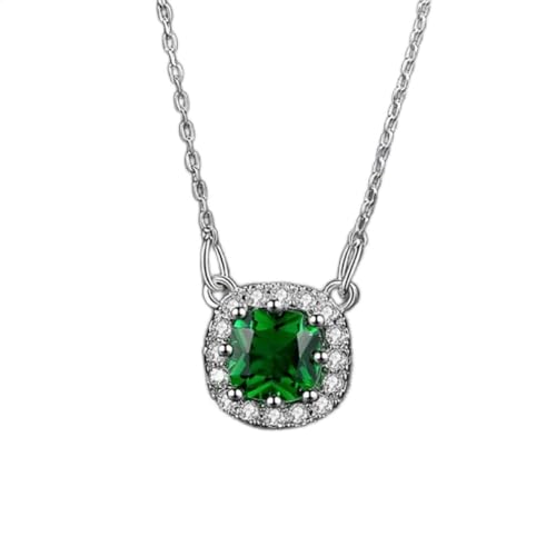 Collier saphir de qualité premium en argent sterling 925 véritable