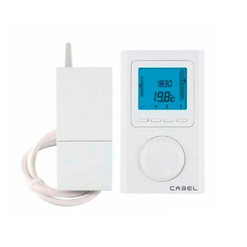 Termostato Programable Cabel 6360006 Vía Radio