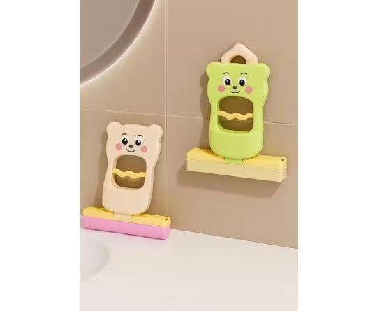 Image of Cute Mini Desktop Mop, Portable Wet & Dry Cleaning Sponge Mop (Random Color)
