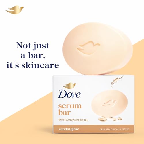 Dove Store Dove Serum Bar with Sandalwood Oil, 125g x 3 - Image 3