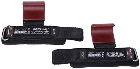 Miniatura 5 de Ganchos de acero para levantamiento de pesas de alta resistencia, juego de 2 guantes de entrenamiento acolchados de alta calidad