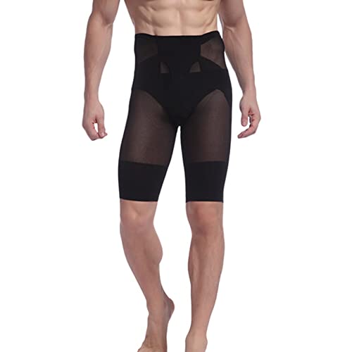 YRYRYW Shorts de Control de Abdomen para Hombres - Soporte para la Cintura Alta y Buzo Elevador de la Raya Household faucets