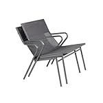 Lafuma Vence Lounge-Set Batyline Duo Grau Obsidian