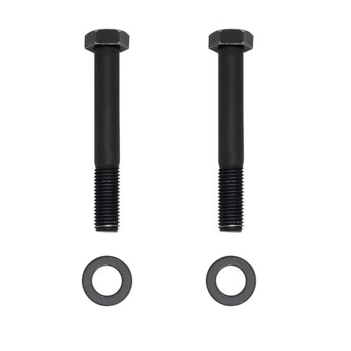 2 Pcs LS Crankshaft Balancer Damper Bolt,Fits 4.8L 5.3L 5.7L 6.0L 6.2L LS1 LS2 LS3 LQ4 LQ9 L92 L76 L77 L96,High-Strength Harmonic Balancer Bolt,Replace OE GM12557840,234-2503