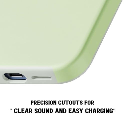 Image of Kratos Soft Silicone Case Cover Compatible with iPhone 17 Pro Max - Everyday Comfort Protection, Wireless Magnetic Charging Case with Raised Edge Camera & Screen Protection, Shock-Resistant Design