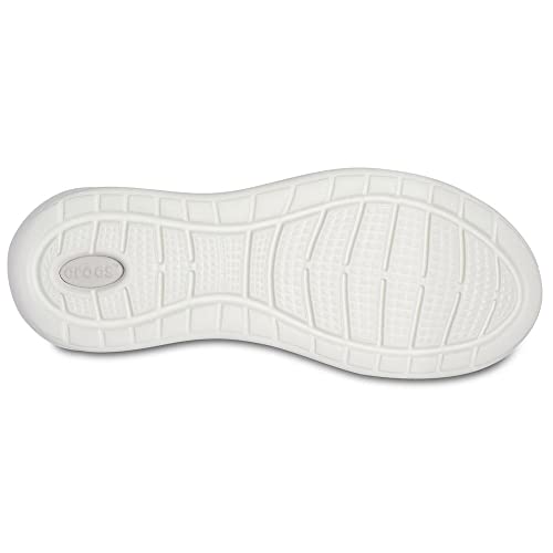 Image of Crocs Men's LiteRide Pacer Sneaker | Comfortable Tennis Shoes, Almost White