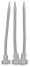 Red Devil 4078 3 Pack Caulking Tube Extension Clear