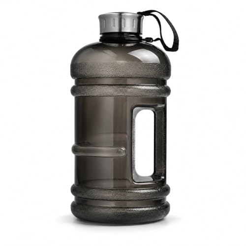 Image of AQUAFIT Sports Water Bottle With Portable Handel With BPA Free Material For Gym,Yoga And Sports Activity Color- (G Black, 2.2 Liter)