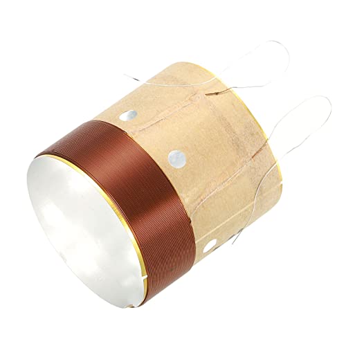 Woofer Voce Bobina 1.52x0.55 2 Strati Rotondo Rame Filo Altoparlante Voce per Riparazione