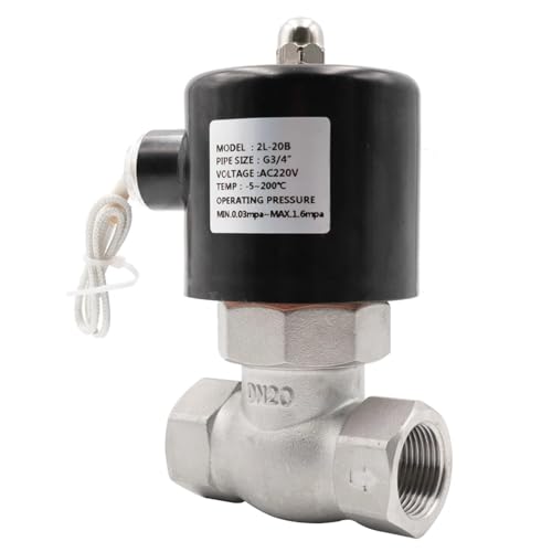 Électrovanne normalement fermée DN25 pour circuit vapeur
