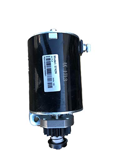 Starter Motor - fits select 1972-1993 Cub Cadet and John Deere Riding Mowers with Briggs & Stratton Engines