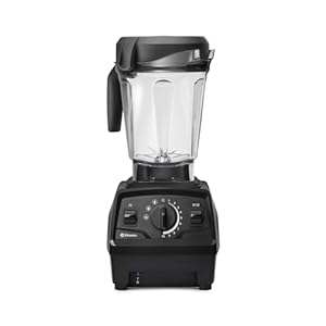 Vitamix Explorian Blender with Programs, Professional-Grade, 64 oz. Low-Profile Container, Black (Renewed Premium)
