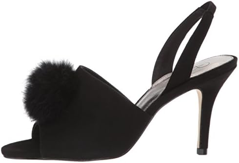 Adrianna Papell Women's Alecia Heeled Sandal,Black Kid 100% Suede,7.5 Medium US | Image 7