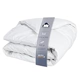 Dedstore-Baby Bettdecke Daunendecke Daunenbettdecke Gänsedaunen Decke Daunen Federn Steppdecke 100prozent Naturprodukt, Öko-Tex Zertifiziert 135x200 cm, 900g Füllung