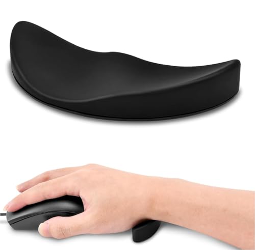 Image of Cocoonkart Wrist Rest for Mouse, Right-Handed Silicone Ergonomic Mouse Wrist Rest Gaming Mouse Wrist Support for Office Computer Laptop Gaming, Relief Sliding Gliding Wrist Pad