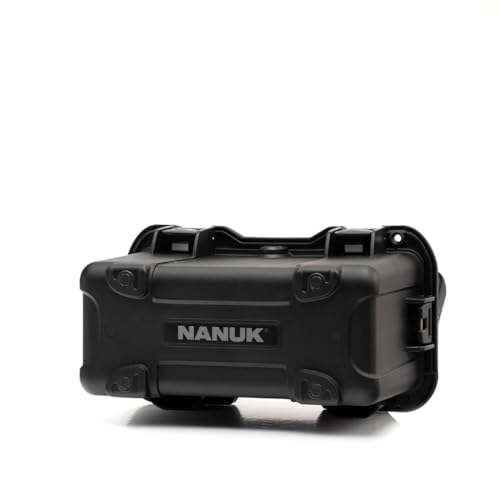 Image of NANUK T30 Waterproof Storage Box - Compact Camping Storage & Gear Box for Outdoor, Marine & Boat Use (16L) - Dustproof, Impact-Resistant Hard Case (16.5 inch x 9.3 inch x 12.5 inch) - Black