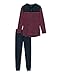 Produktbild Schiesser 161069 Damen Pyjama 2er Pack Black-red 40