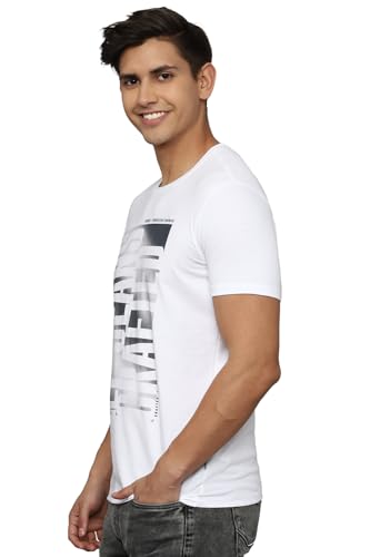Image of Louis Philippe Men's Cotton Slim Fit T-Shirt
