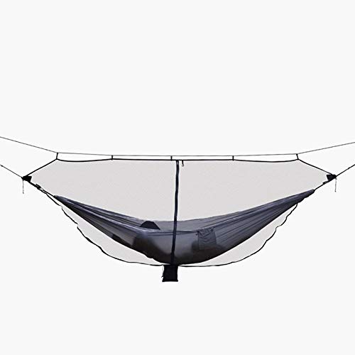 Hamac de randonnée avec filet anti-moustique pour vos bivouacs en forêt