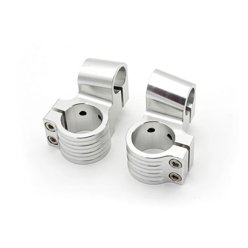 AOOSIR Mount Clamp Motorcycle Racing Adjustable Handlebar Clip On Higher Raised Riser 31-54mm 41mm 50mm Handle Bar Clip Ons Universal Handle Bar Riser (Size : 41mm)