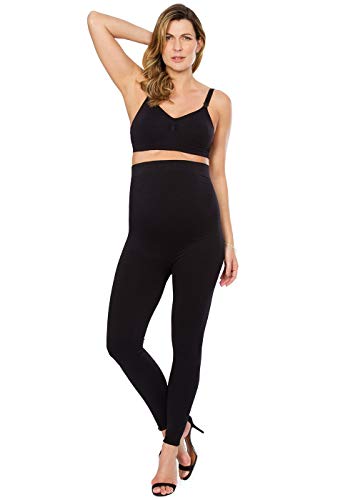 Calça Legging Gestante Cintura Alta Plié Maternity Grávida Oferta