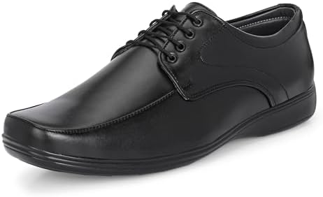Centrino Formal Shoe for Men | Cushioned Insole | Stylish Lace-Up | Perfect for Boys & Men | Office Wear & Formal Dress (6819)