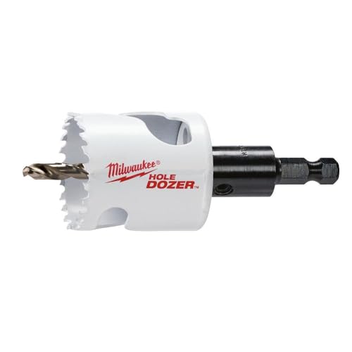 Milwaukee 49-56-9666 1-3/4" Ice Hardened Hole Saw with Arbor - image 1
