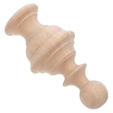 Design unique : la forme sphérique sculptée apporte une touche distinctive, faisant de ces embouts décoratifs un élément central de votre décoration intérieure