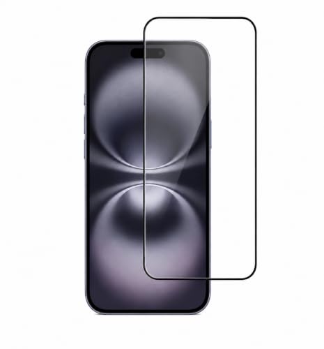 Image of Tempered glass for iPhone 16 Plus /iPhone 15 Plus (6.7 inch), Screen Protector 9H Hardness, HD Clear, Case Friendly, Scratch Resistant, Full Coverage, Easy Installation of iphone 16 plus tempered glass, Pack Of 1