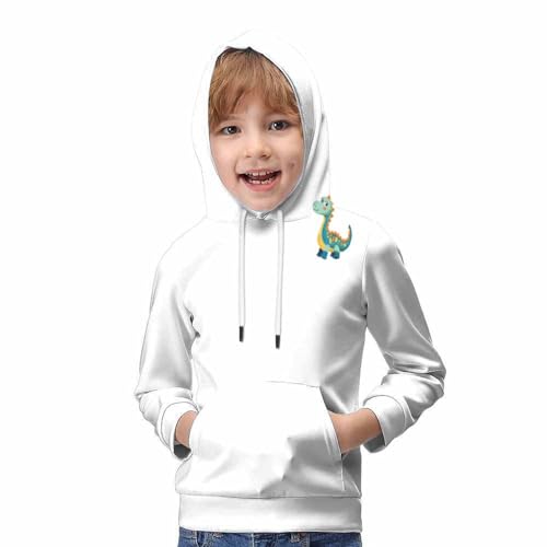 Pull à manches longues dinosaure pour récréation et loisirs - 5