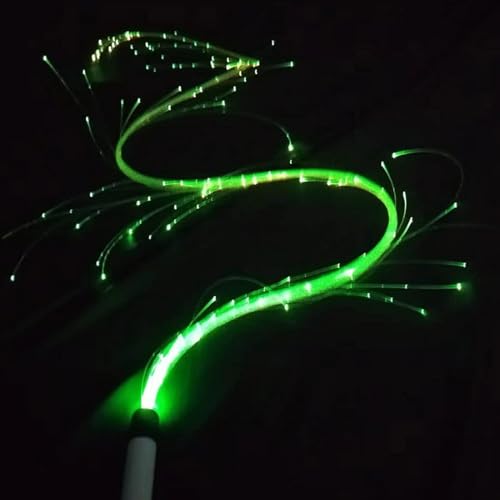 Fouet à fibre optique pour briller en festival de musique et rave