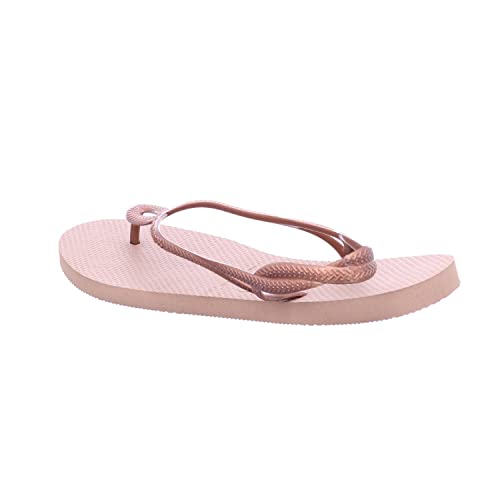 Rasteira Luna, Havaianas, Feminino, Rose Gold, 39/40