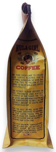 Hula Girl 100% Kona Coffee en grano 7 oz miniatura 4