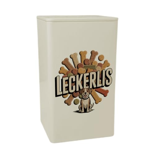 speecheese Leckerlis VorratsDose 900ml für Hundekekse Lustige LeckerliDose 900ml - ideal für...