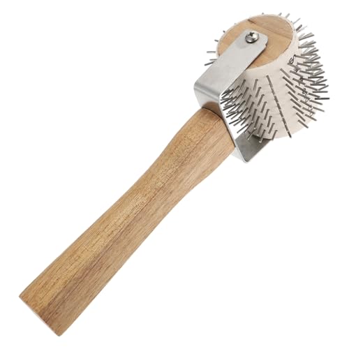 Baluue Honey Extracting Roller with Stainless Steel Needles and W...