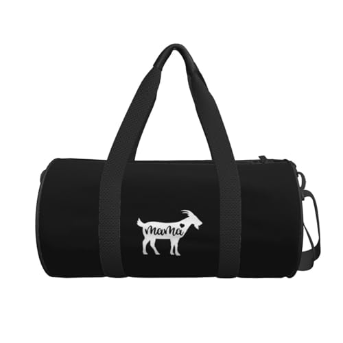 Mama Goat Convertible Garment Bag with Shoulder Strap, Carry on Garment Duffel Bag for Men Women - Rolling Foldable for Travel Luggage Bags (Black)2