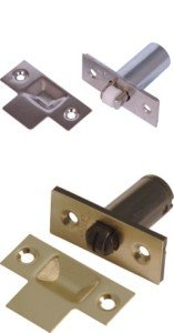 Ironmongery World 38Mm Adjustable Roller Mortice Door Ball Catch Latch In 2 F...